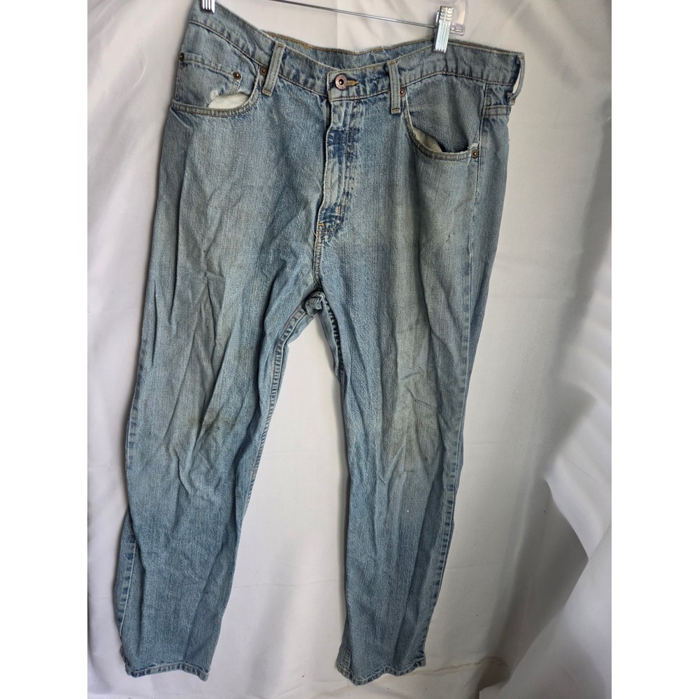 Polo Jeans Co. Jeans Mens Blue Light Wash Relaxed Mid Rise Straight FAIR